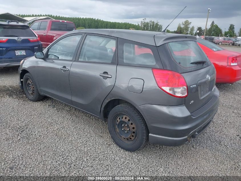 2004 Toyota Matrix Xr VIN: 2T1KR32E14C311912 Lot: 39500020