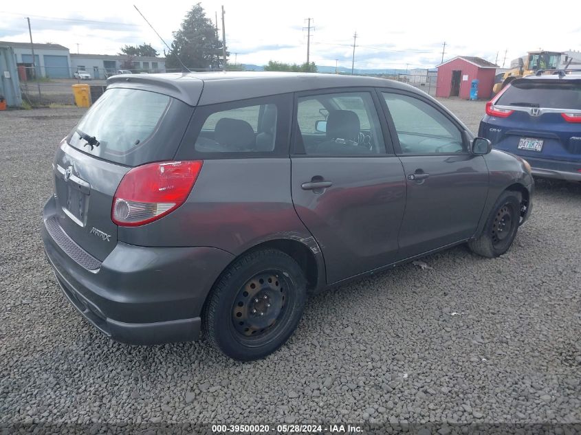 2004 Toyota Matrix Xr VIN: 2T1KR32E14C311912 Lot: 39500020