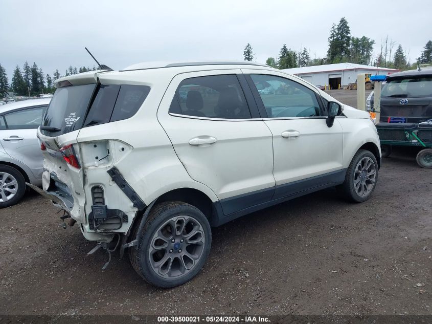 2020 Ford Ecosport Titanium VIN: MAJ6S3KL6LC362324 Lot: 39500021