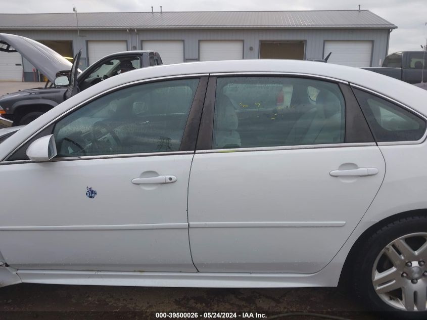 2012 Chevrolet Impala Lt VIN: 2G1WG5E31C1257529 Lot: 39500026