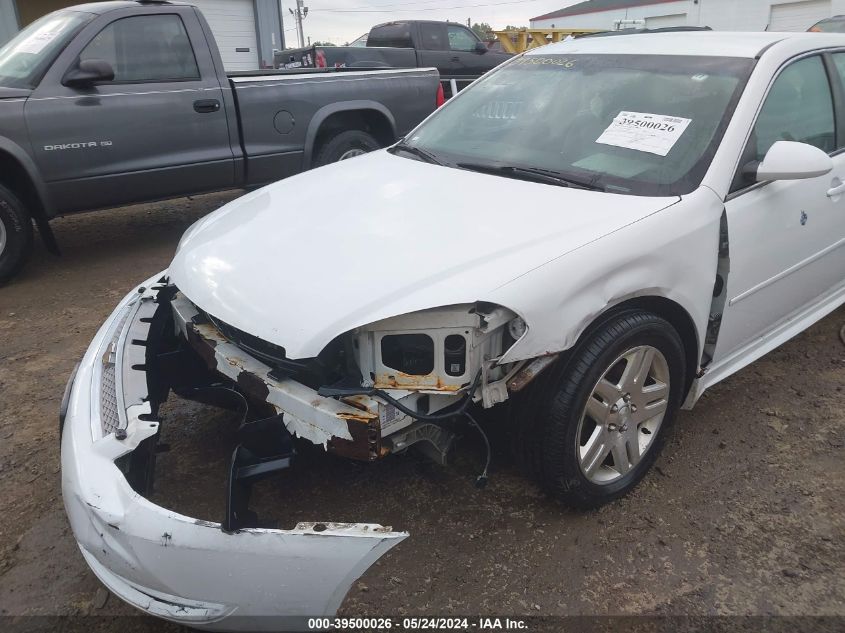 2012 Chevrolet Impala Lt VIN: 2G1WG5E31C1257529 Lot: 39500026