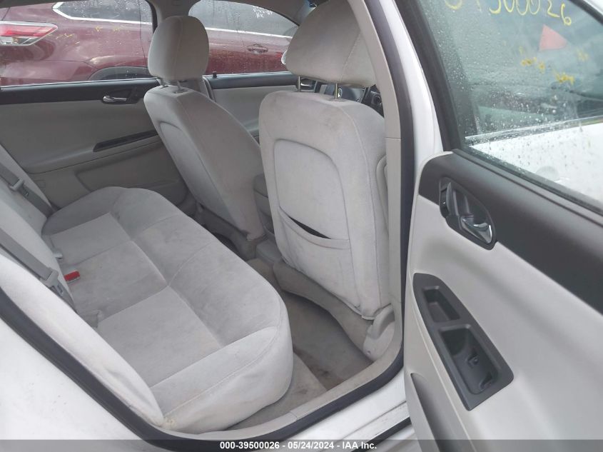 2012 Chevrolet Impala Lt VIN: 2G1WG5E31C1257529 Lot: 39500026