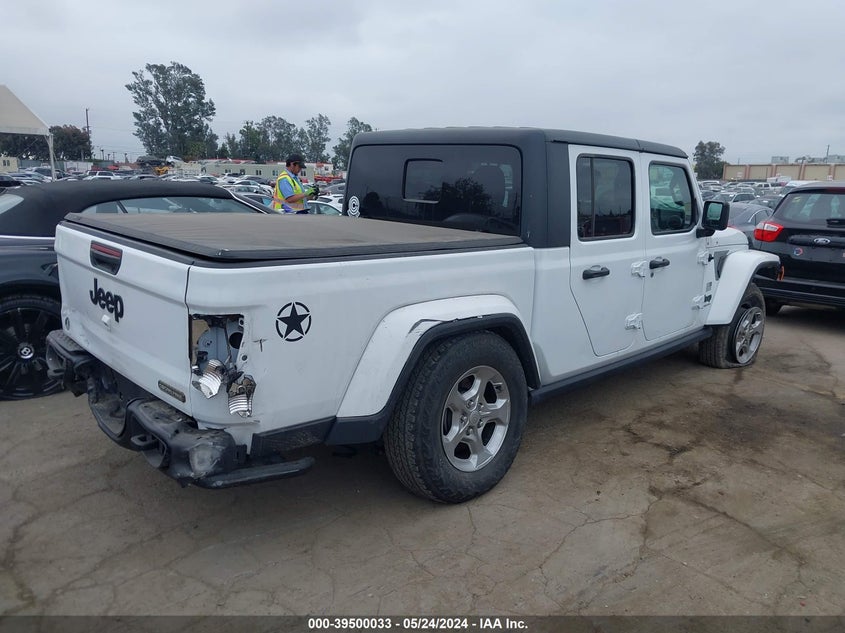 2021 JEEP GLADIATOR(VIN: 1C6HJTAG2ML560661