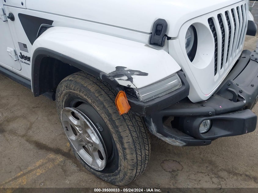 2021 JEEP GLADIATOR(VIN: 1C6HJTAG2ML560661