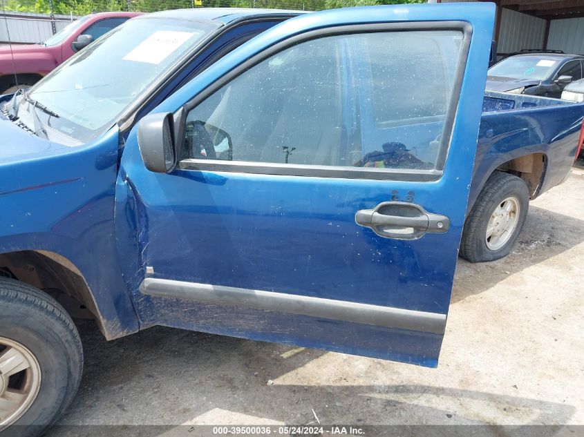 2006 Chevrolet Colorado Lt VIN: 1GCCS136068154022 Lot: 39500036