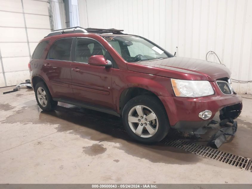 2007 Pontiac Torrent VIN: 2CKDL73F376017256 Lot: 39500043