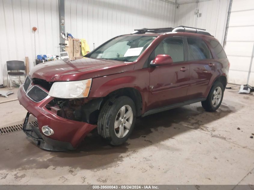 2007 Pontiac Torrent VIN: 2CKDL73F376017256 Lot: 39500043