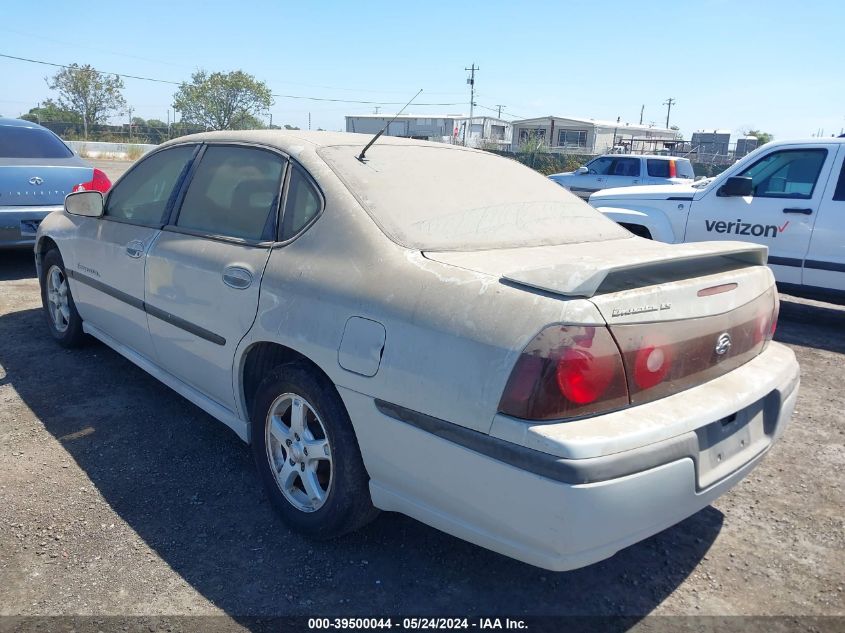 2003 Chevrolet Impala Ls VIN: 2G1WH52K339292115 Lot: 39500044