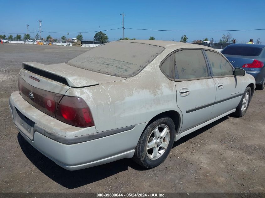 2003 Chevrolet Impala Ls VIN: 2G1WH52K339292115 Lot: 39500044