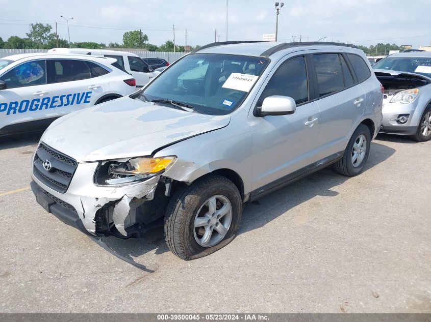 2008 Hyundai Santa Fe Gls VIN: 5NMSG13D78H132998 Lot: 39500045