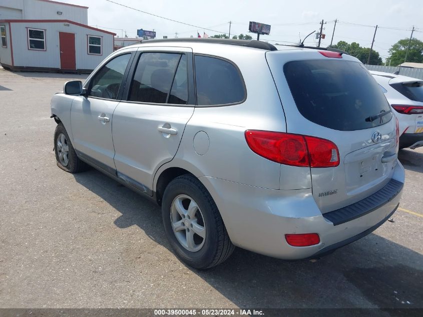 2008 Hyundai Santa Fe Gls VIN: 5NMSG13D78H132998 Lot: 39500045