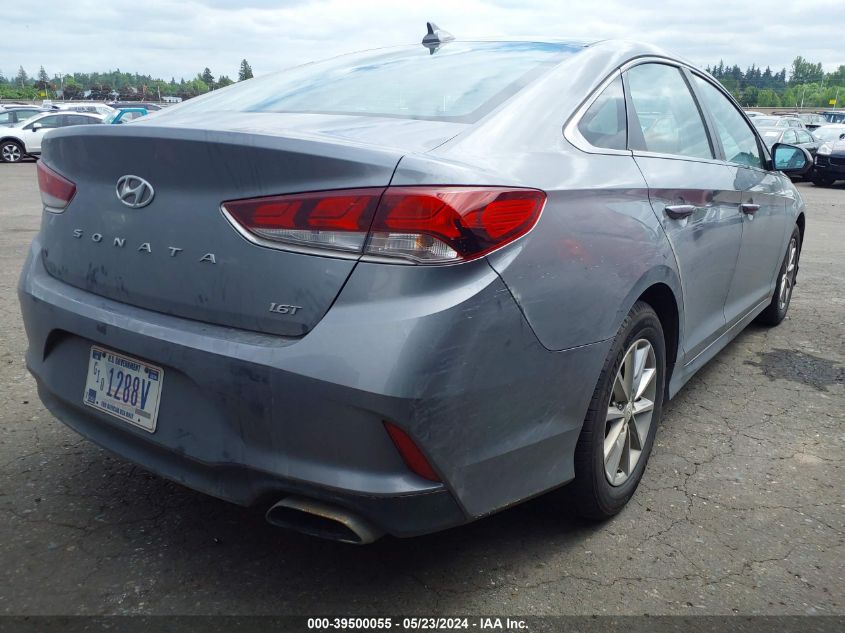 2018 Hyundai Sonata Eco VIN: 5NPE24AA4JH687356 Lot: 39500055