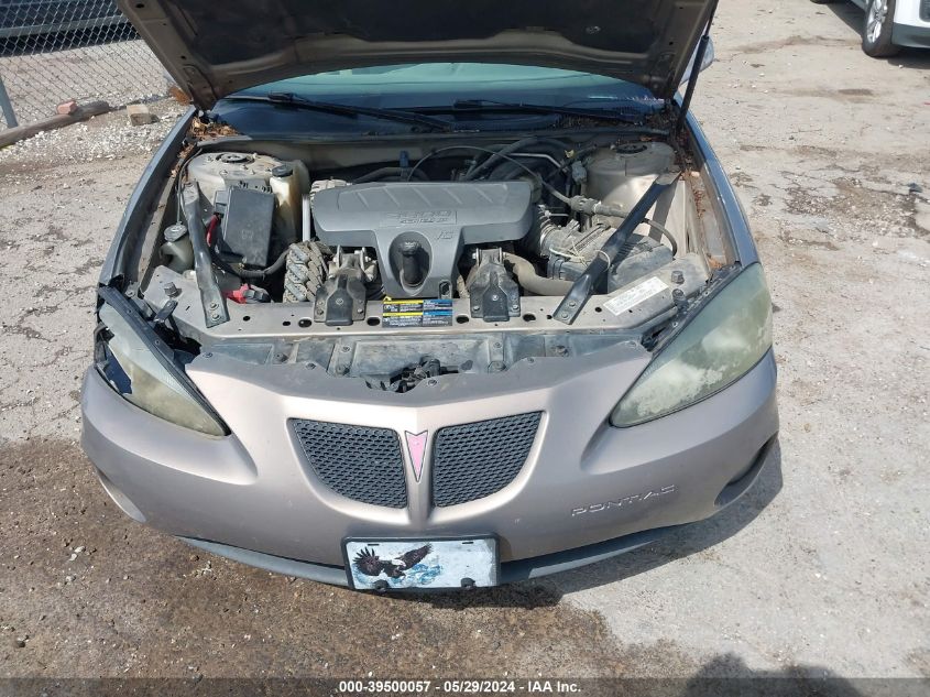 2006 Pontiac Grand Prix VIN: 2G2WP552661175514 Lot: 39500057