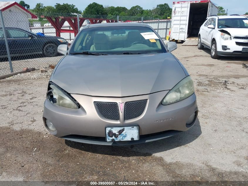 2006 Pontiac Grand Prix VIN: 2G2WP552661175514 Lot: 39500057