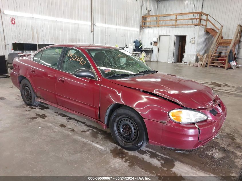 2005 Pontiac Grand Am Se VIN: 1G2NE52E65M164533 Lot: 39500067