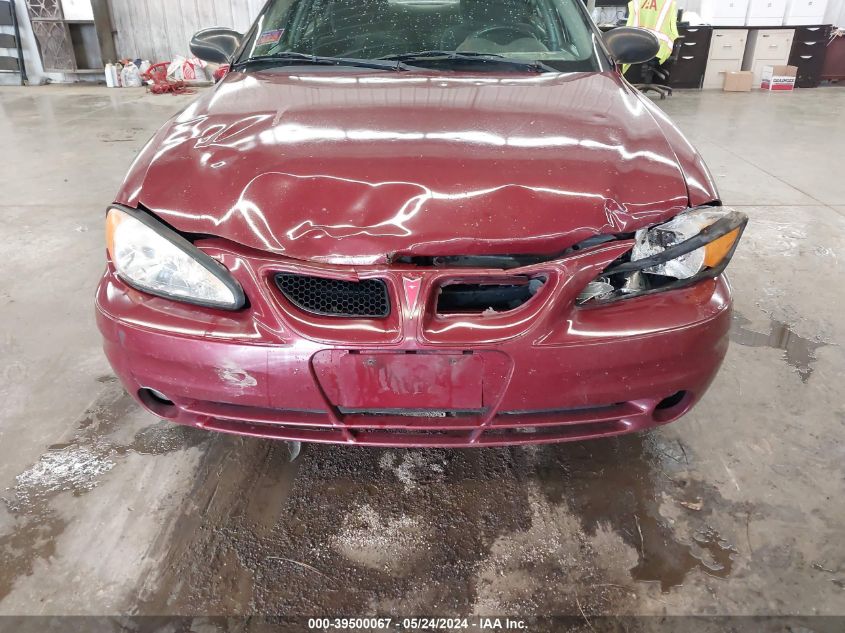 2005 Pontiac Grand Am Se VIN: 1G2NE52E65M164533 Lot: 39500067