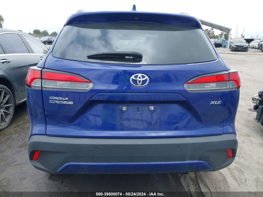2022 Toyota Corolla Cross Xle VIN: 7MUDAAAGXNV022792 Lot: 39500074