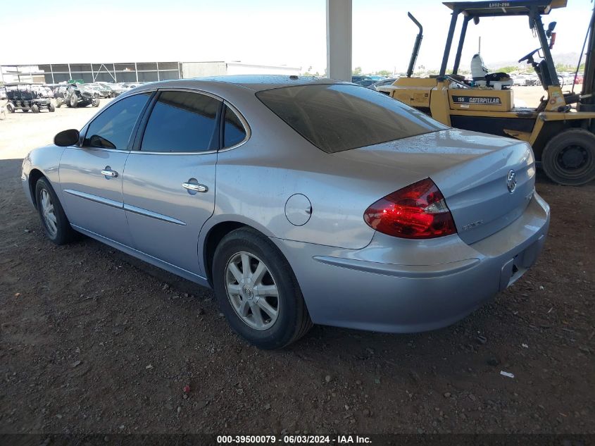 2005 Buick Lacrosse Cxl VIN: 2G4WD532351282215 Lot: 39500079