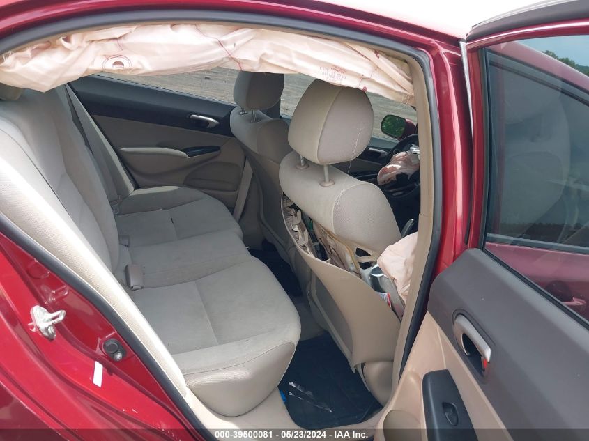 2009 Honda Civic Lx VIN: 2HGFA16539H354380 Lot: 39500081