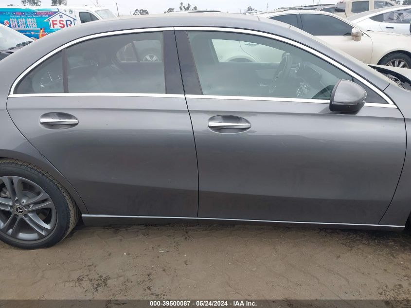 2020 Mercedes-Benz A 220 VIN: W1K3G4EB3LJ224619 Lot: 39500087