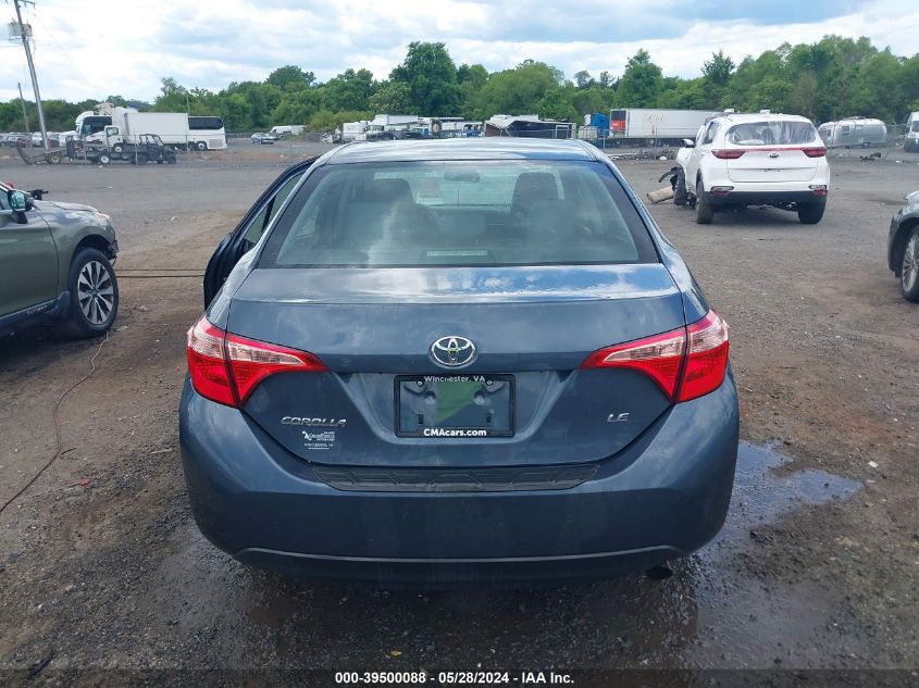 2019 TOYOTA COROLLA LE - 2T1BURHE3KC161145