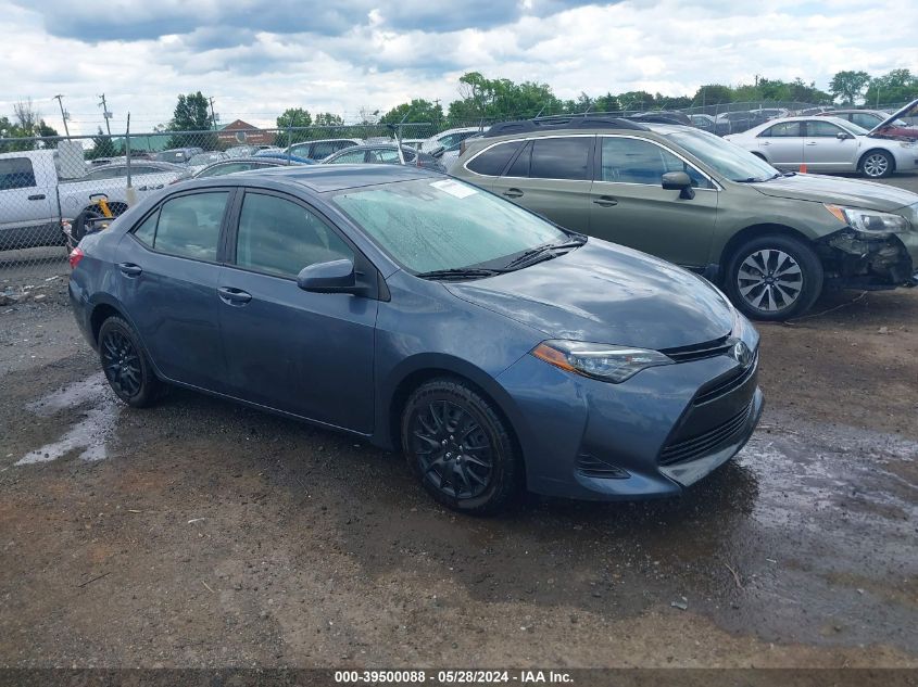 2019 Toyota Corolla Le VIN: 2T1BURHE3KC161145 Lot: 39500088