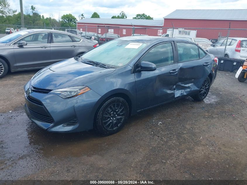 2019 TOYOTA COROLLA LE - 2T1BURHE3KC161145