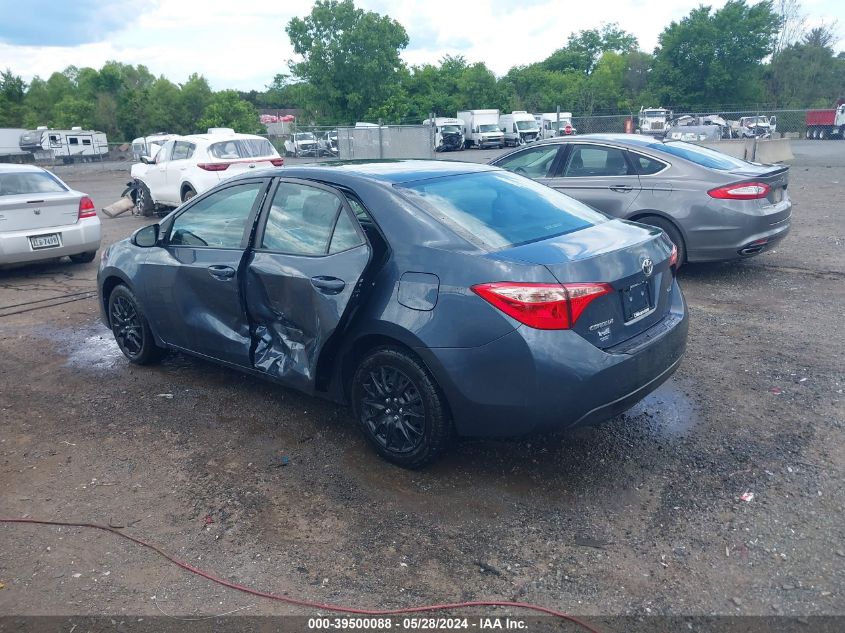 2019 TOYOTA COROLLA LE - 2T1BURHE3KC161145