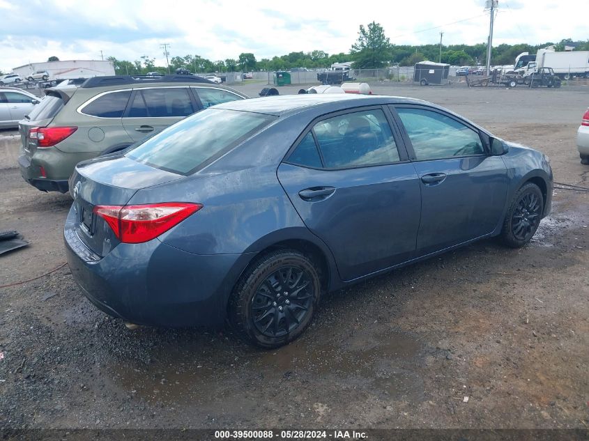 2019 Toyota Corolla Le VIN: 2T1BURHE3KC161145 Lot: 39500088