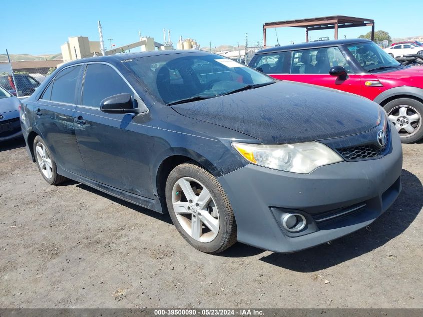 2012 Toyota Camry Se VIN: 4T1BF1FK2CU603224 Lot: 39500090