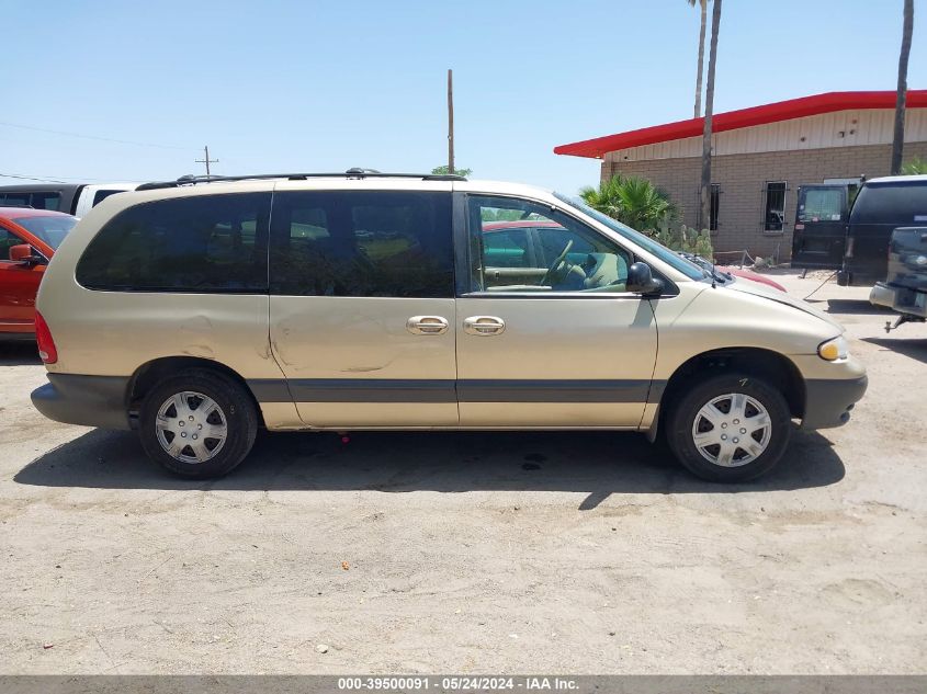 2000 Chrysler Grand Voyager Se VIN: 2C4GJ44G1YR844513 Lot: 39500091