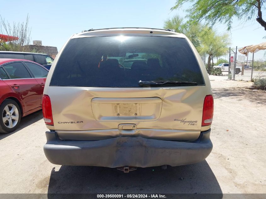 2000 Chrysler Grand Voyager Se VIN: 2C4GJ44G1YR844513 Lot: 39500091