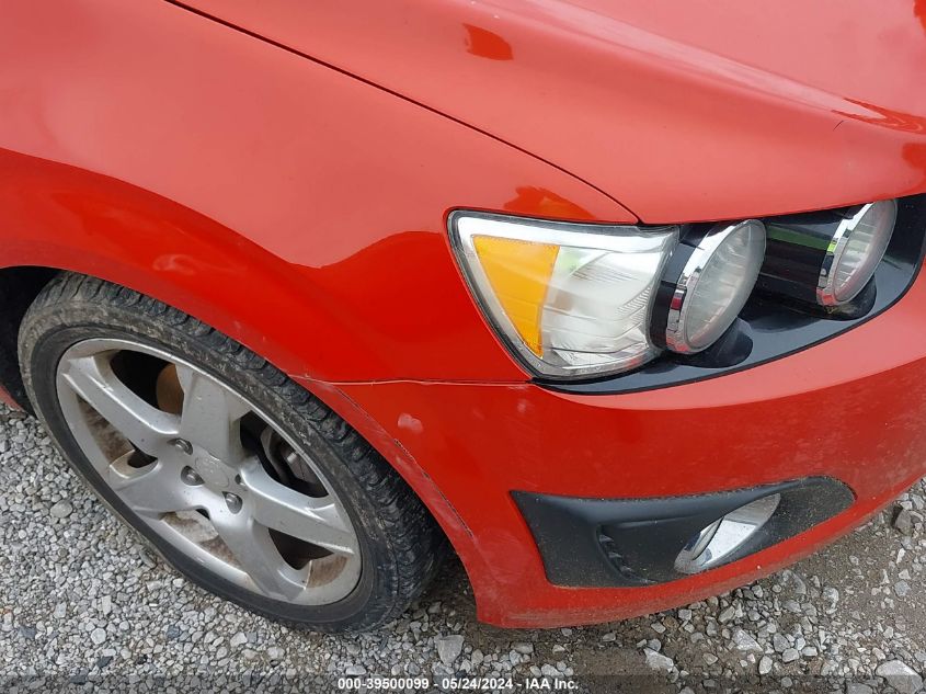 2013 Chevrolet Sonic Ltz Auto VIN: 1G1JE6SB7D4103852 Lot: 39500099