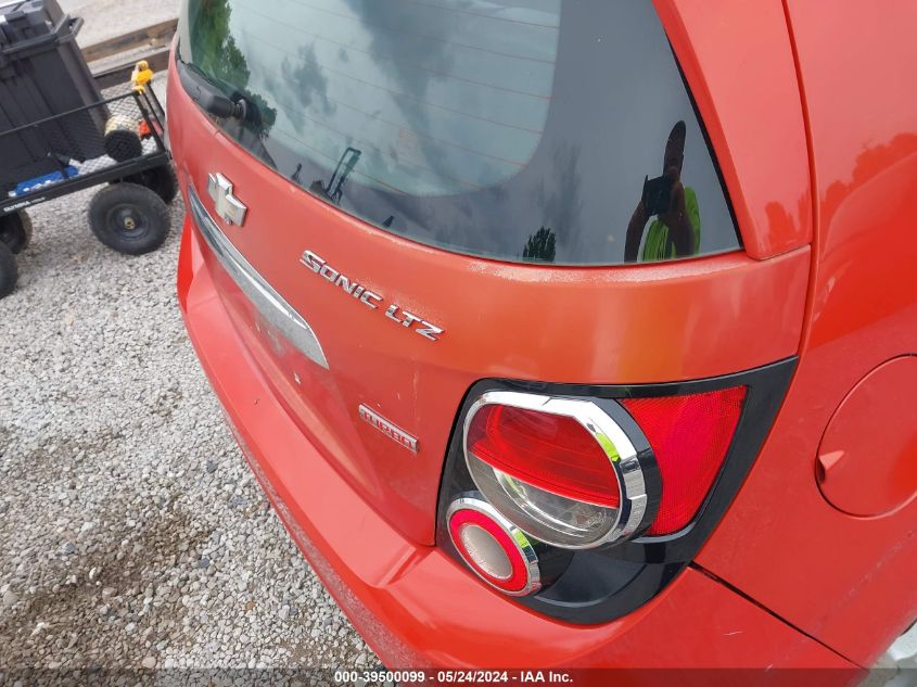 2013 Chevrolet Sonic Ltz Auto VIN: 1G1JE6SB7D4103852 Lot: 39500099