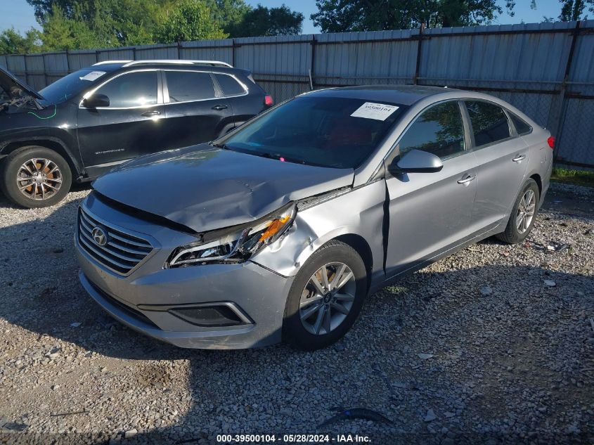 2016 Hyundai Sonata Se VIN: 5NPE24AF9GH407547 Lot: 39500104