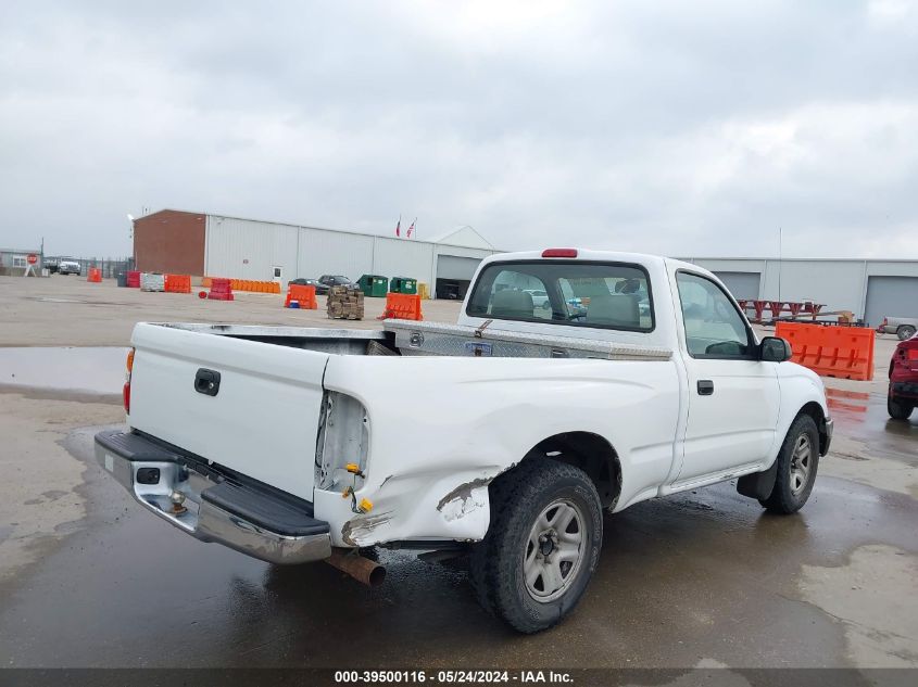 2003 Toyota Tacoma VIN: 5TENL42N33Z159676 Lot: 39500116