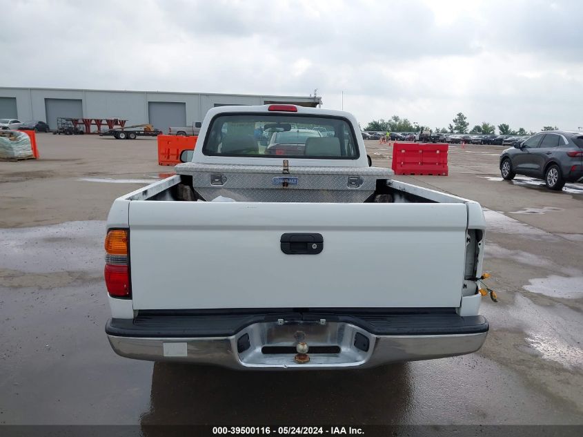 2003 Toyota Tacoma VIN: 5TENL42N33Z159676 Lot: 39500116