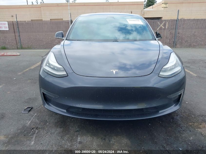 2018 Tesla Model 3 Long Range/Mid Range VIN: 5YJ3E1EA3JF050786 Lot: 39500120