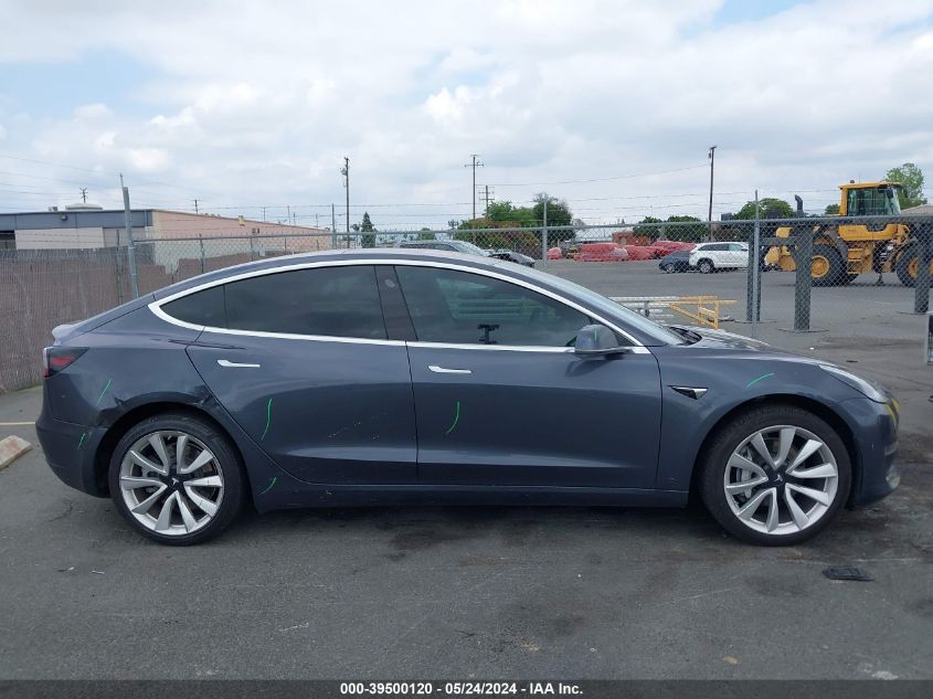 5YJ3E1EA3JF050786 2018 Tesla Model 3 Long Range/Mid Range