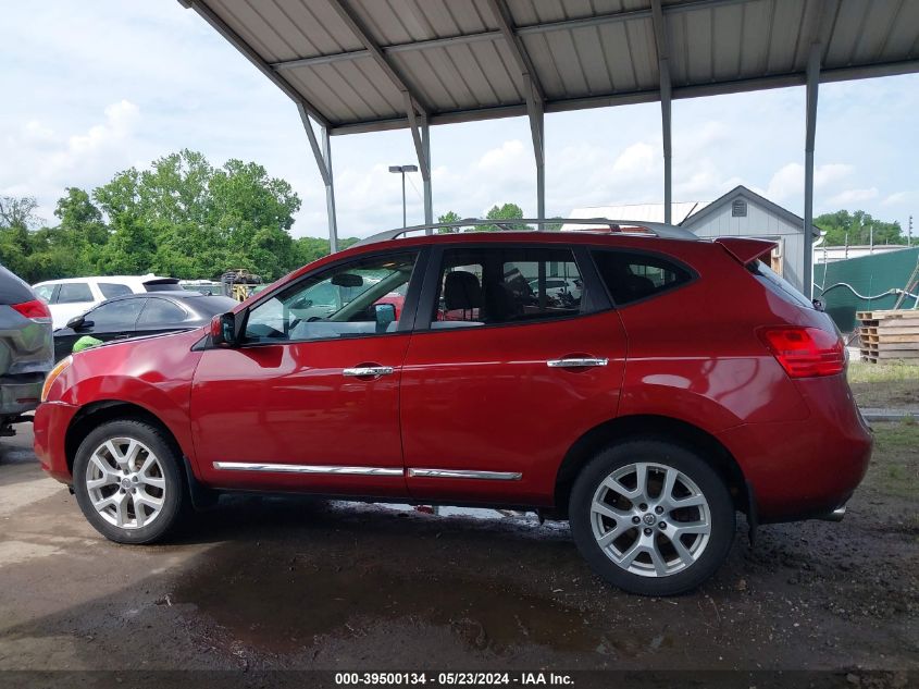 2013 Nissan Rogue Sv W/Sl Pkg VIN: JN8AS5MV8DW618157 Lot: 39500134