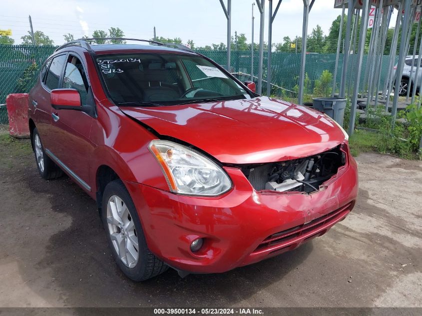 2013 Nissan Rogue Sv W/Sl Pkg VIN: JN8AS5MV8DW618157 Lot: 39500134