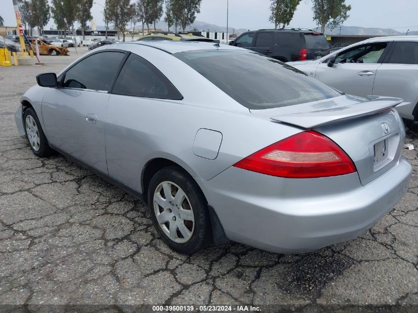 2003 Honda Accord 2.4 Lx VIN: 1HGCM72213A002199 Lot: 39500139