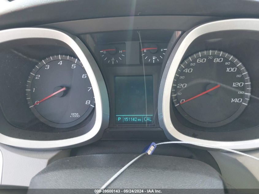 2012 Chevrolet Equinox 1Lt VIN: 2GNALDEK5C6285388 Lot: 39500143