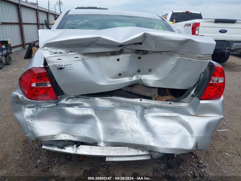 2005 Chevrolet Malibu VIN: 1G1ZS52F45F299831 Lot: 39500147