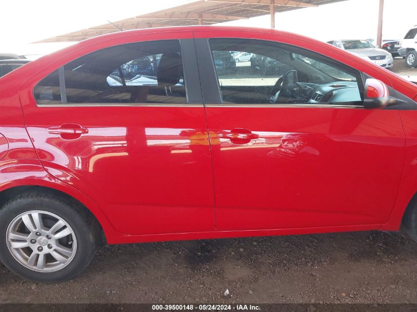 2015 Chevrolet Sonic Lt Auto VIN: 1G1JC5SH0F4124467 Lot: 39500148