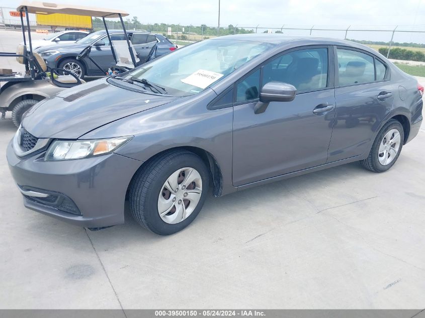 19XFB2F54FE072600 2015 HONDA CIVIC - Image 2