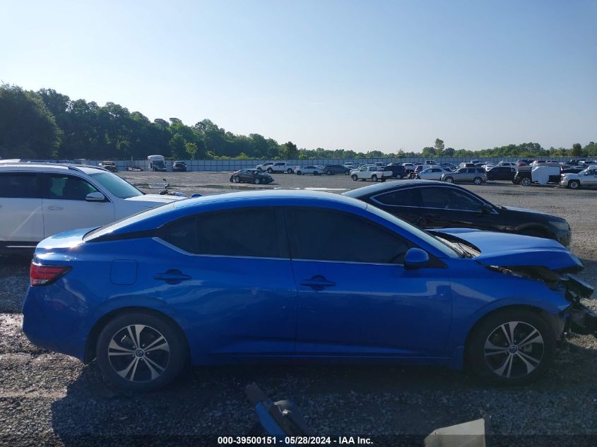 2021 Nissan Sentra Sv Xtronic Cvt VIN: 3N1AB8CV8MY226225 Lot: 39500151