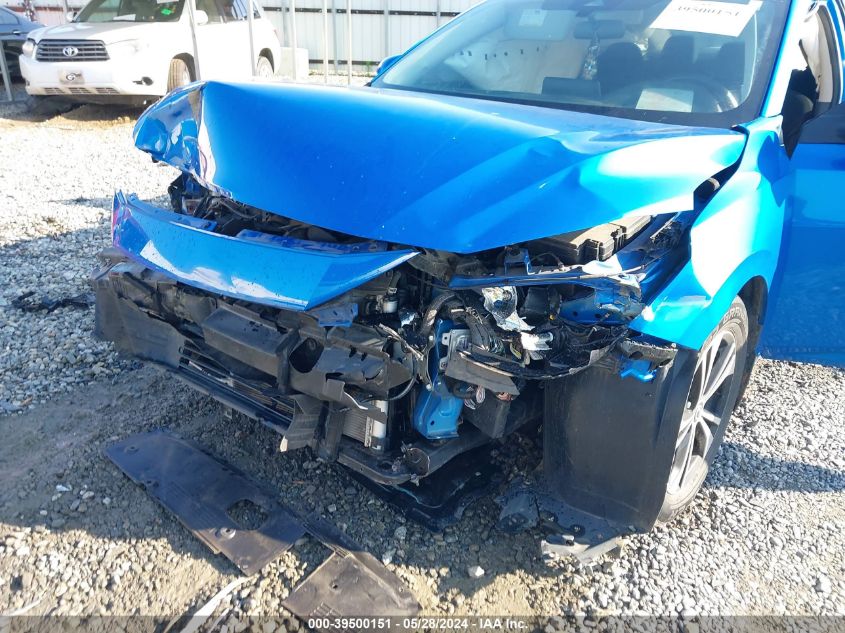 2021 Nissan Sentra Sv Xtronic Cvt VIN: 3N1AB8CV8MY226225 Lot: 39500151