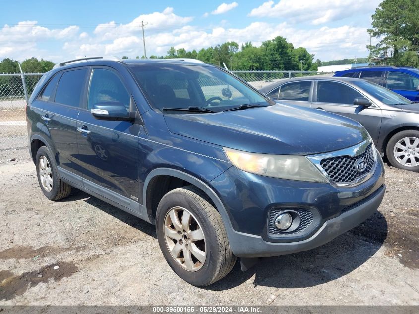 2011 Kia Sorento Lx VIN: 5XYKTCA11BG118709 Lot: 39500155