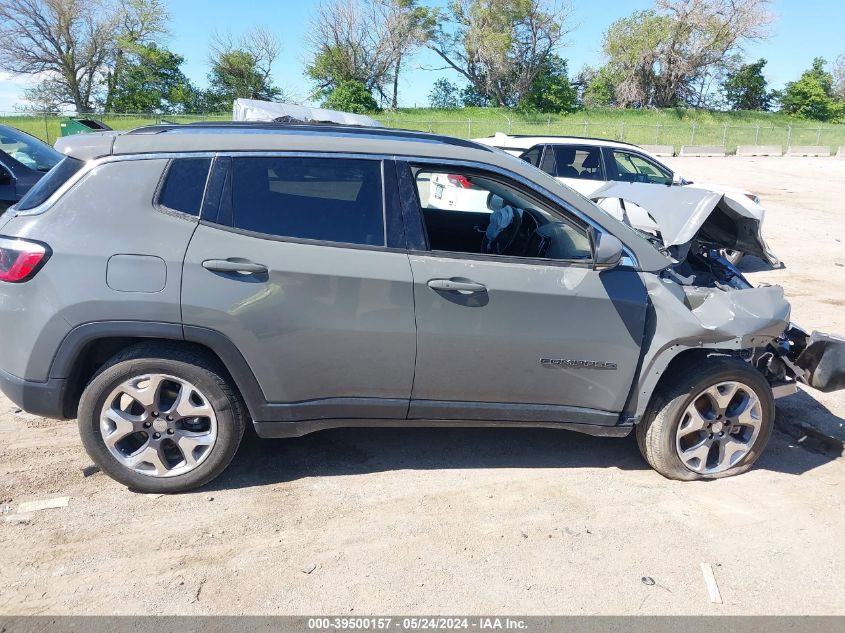 2021 Jeep Compass Limited 4X4 VIN: 3C4NJDCB0MT565199 Lot: 39500157